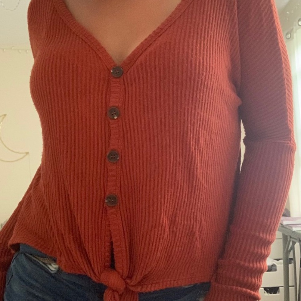Garage orange/red long sleeve